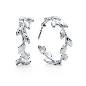 Tiffany & Co. Other - Olive leaf hoop earrings Tiffany & Co. Other - Olive leaf hoop earrings